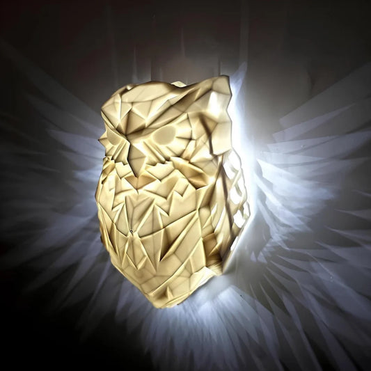 ⭐🔥BUHO DE LA SABIDURIA🔥⭐ Iluminacion Led, Alas luminosas