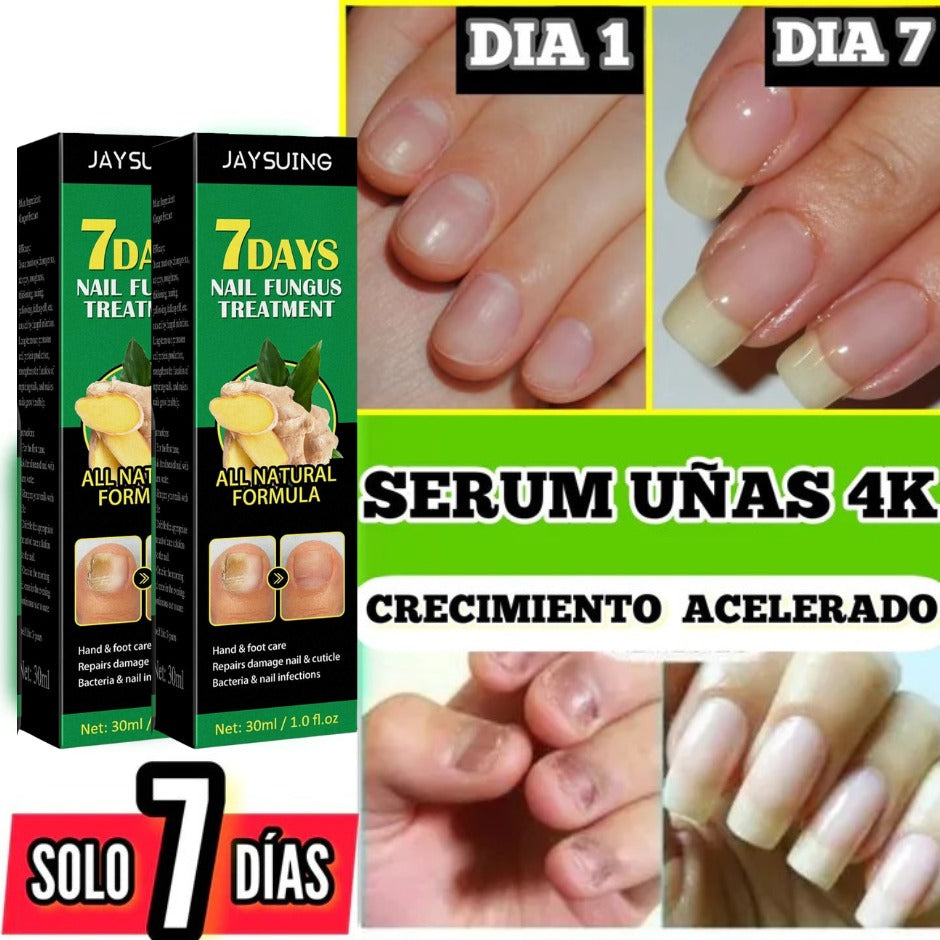 600% (Lleva 2 por 1)🎁Base Uñas 4K +Potente🙅‍♀️ +Crecimiento & Hongos AVANZADO