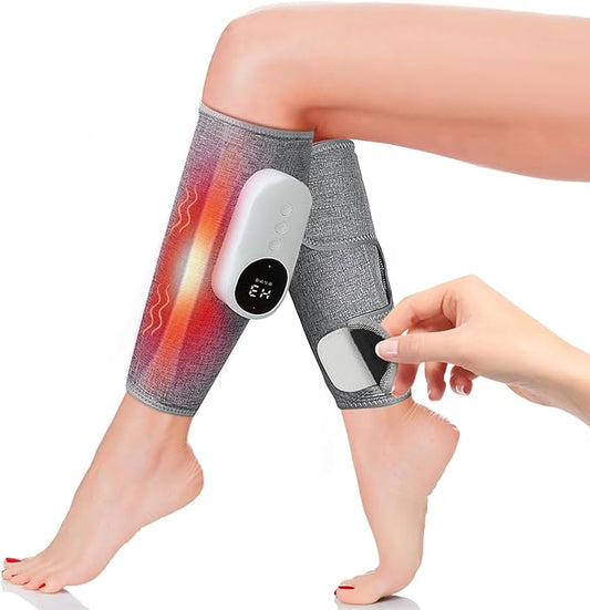 🔥🌟 CircuRelax™ Pro – Masajeador Eléctrico con Calor y Presión de Aire🌟🔥